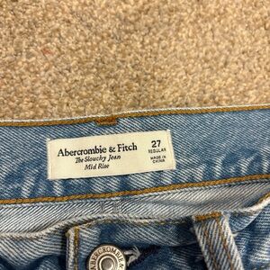 Abercrombie & Fitch Light Blue Relaxed Jeans